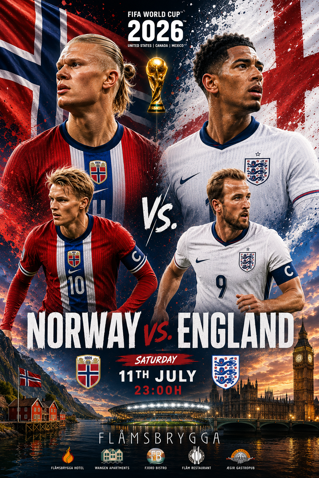 Norway vs. England 11/07 in Peisestova