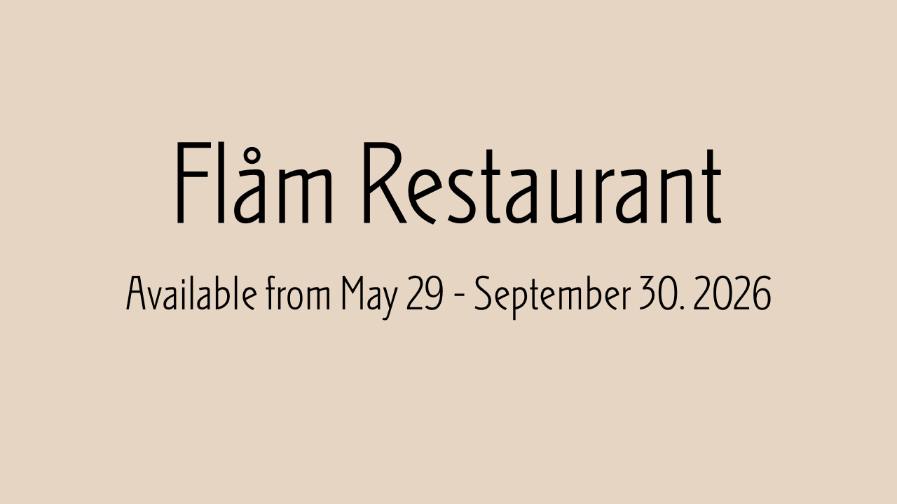 Dinner at Flåm Restaurant 