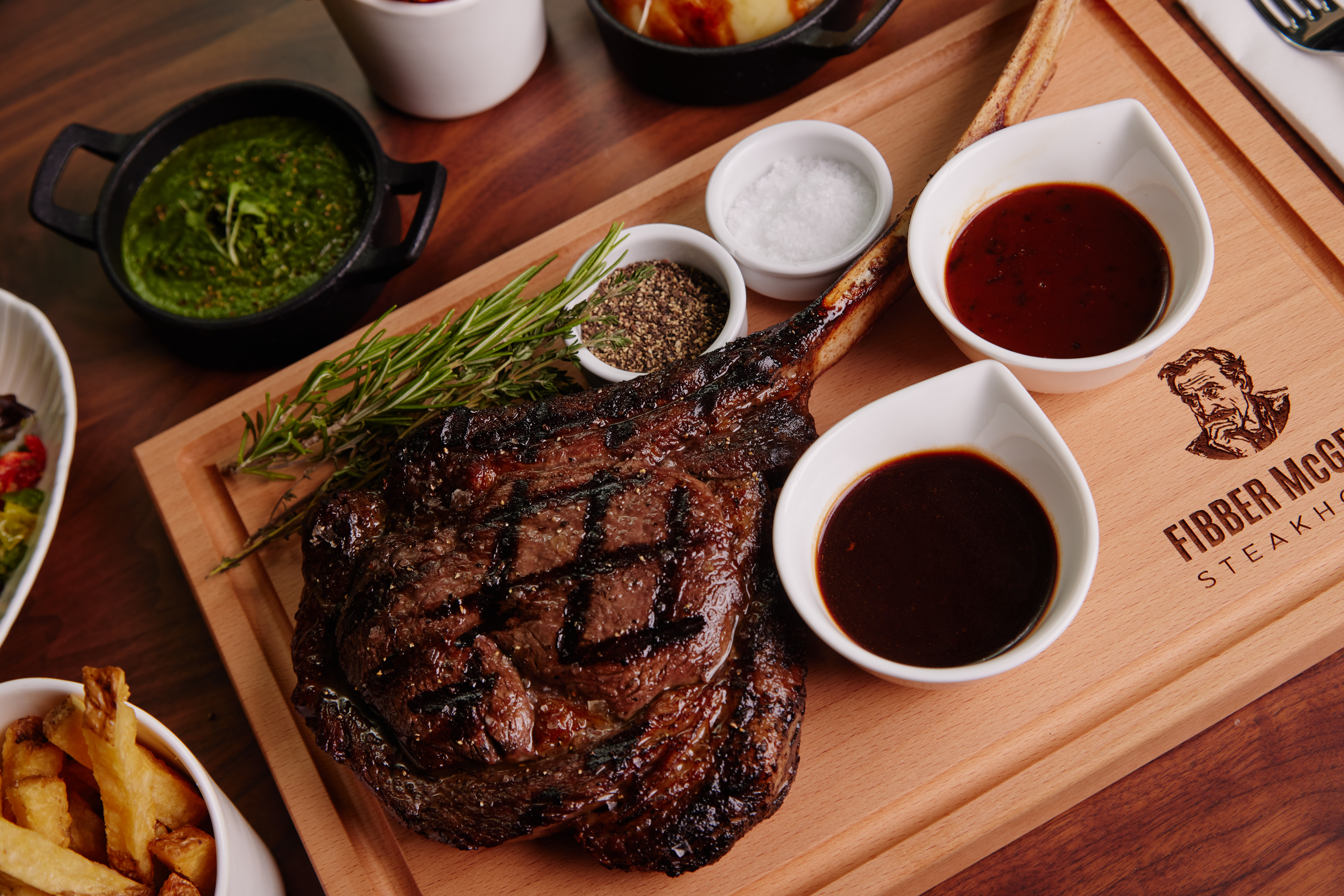 Dinner at Fibber McGee’s Steakhouse (5pm-9pm)