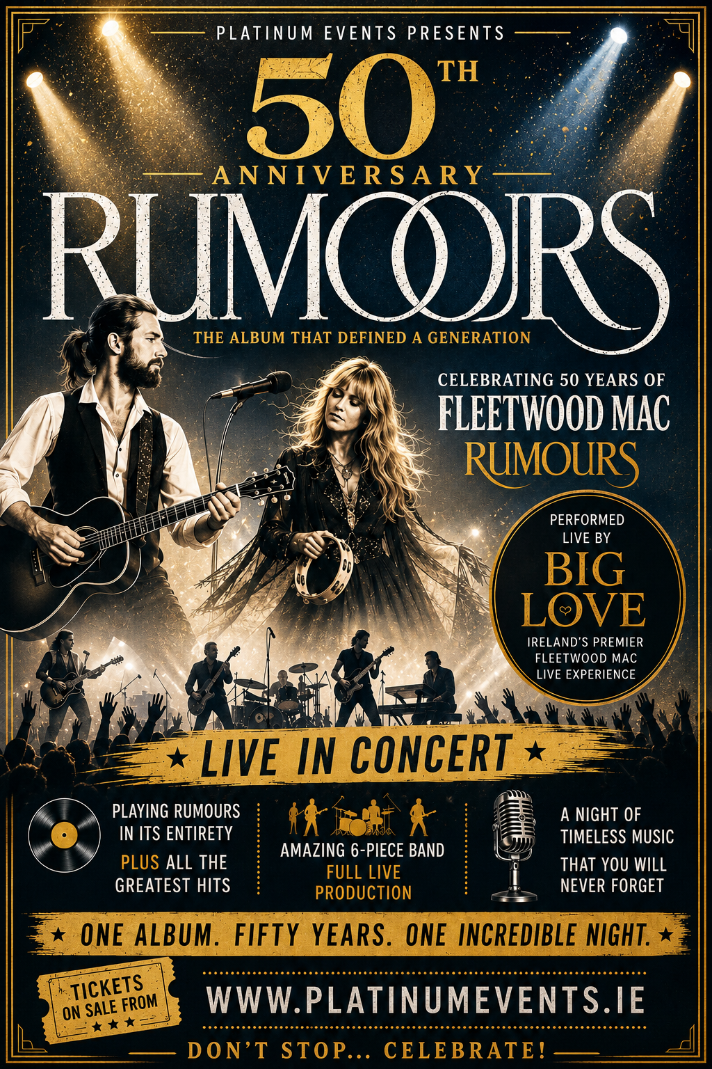 50th  Anniversary Rumours Fleetwood Mac 